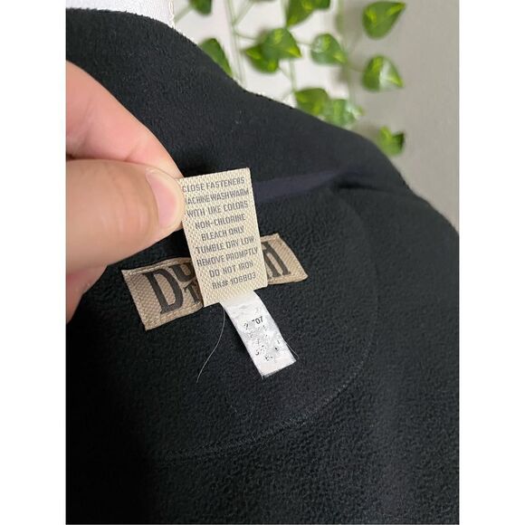 Duluth Trading Co. Black Full-Zip Sleeveless Fleece Vest Size XL - Picture 5 of 5